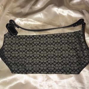 Black Coach mini bag